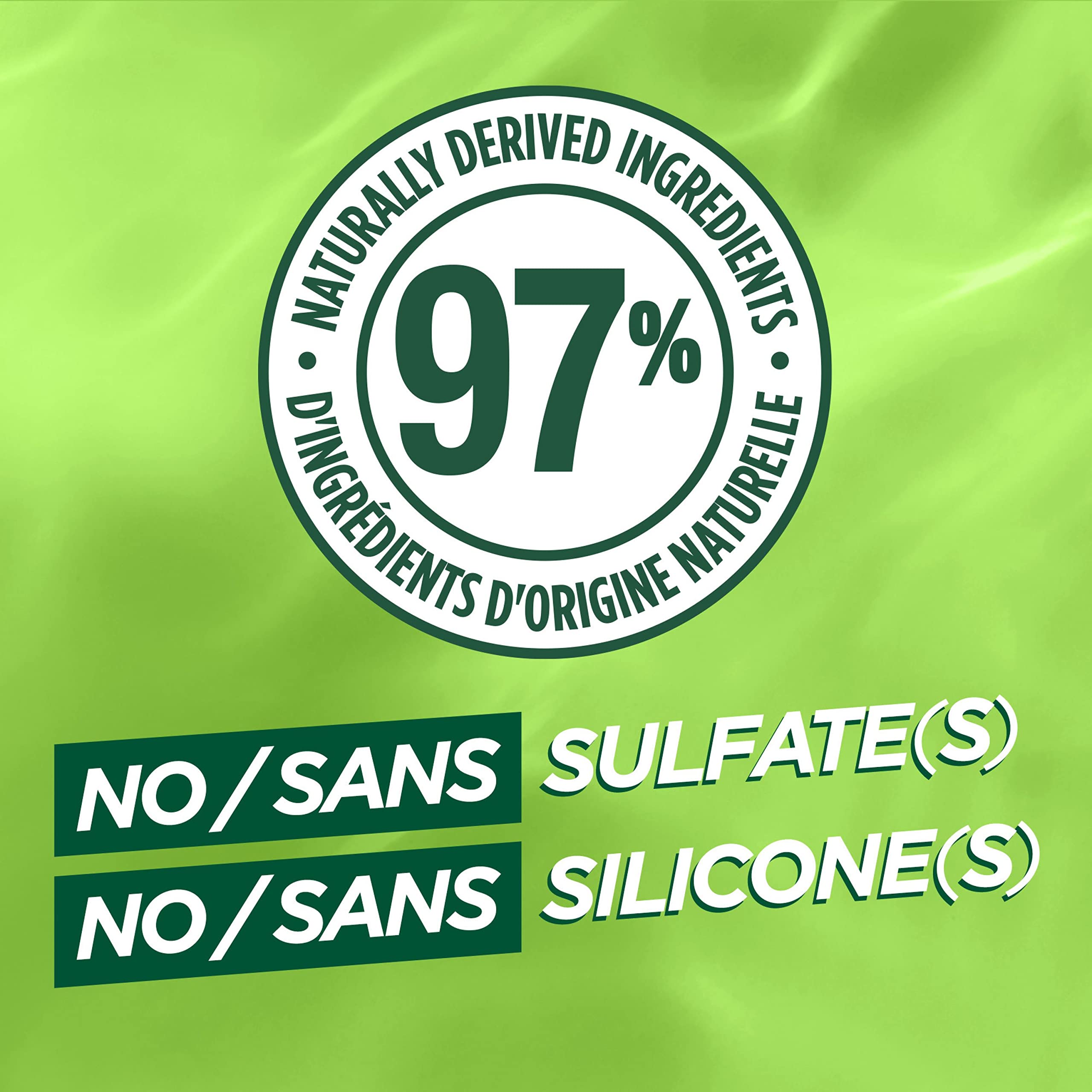 Fórmula biodegradable al 99% para menor impacto ambiental.