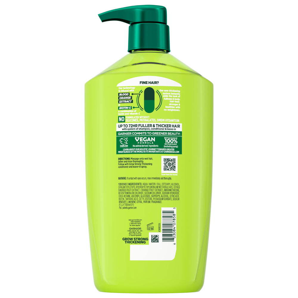 Uso diario para cabello fino, fácil de peinar y con cuerpo.