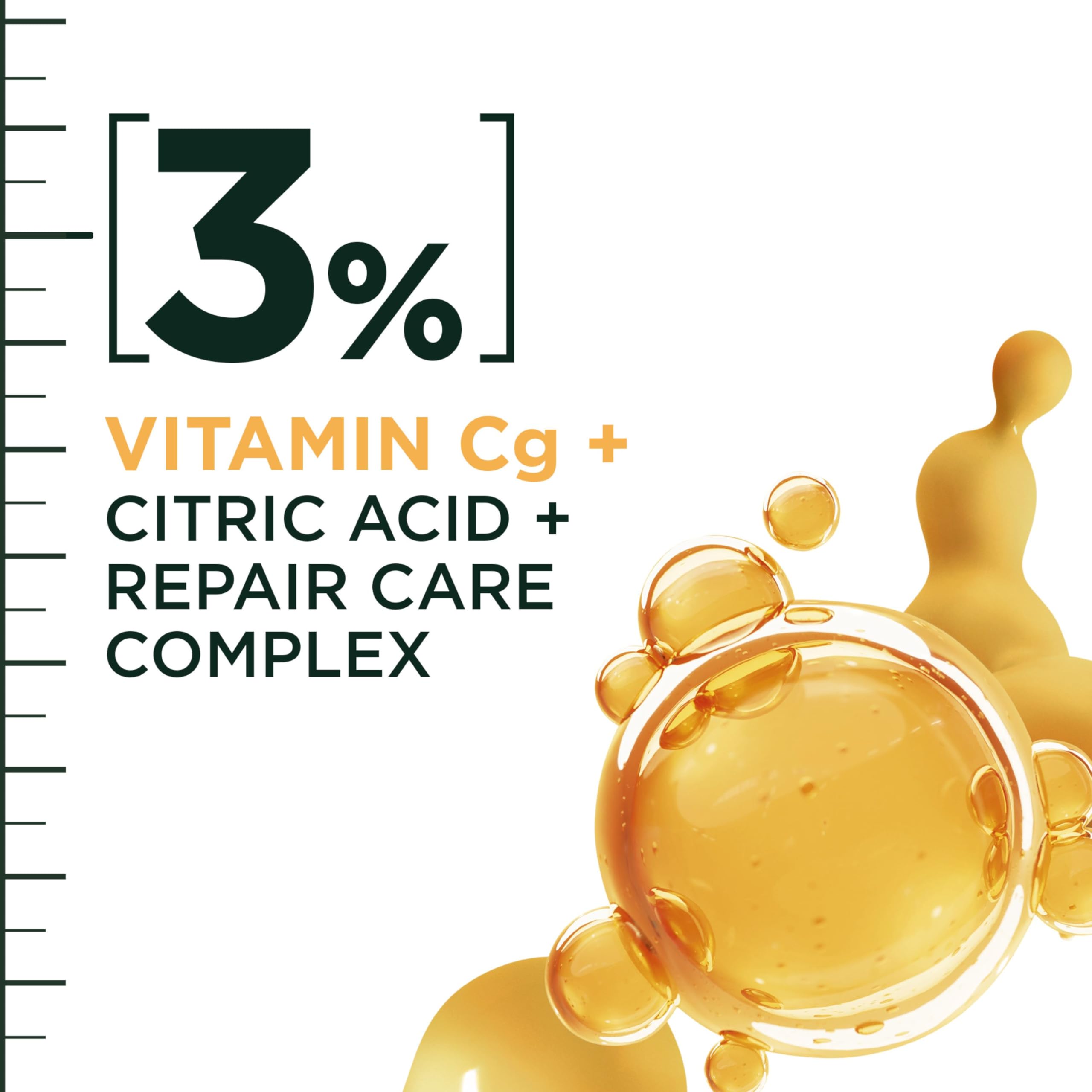 Garnier Fructis Hair Filler Vitamin Cg, fórmula sin sulfatos para cuidado delicado