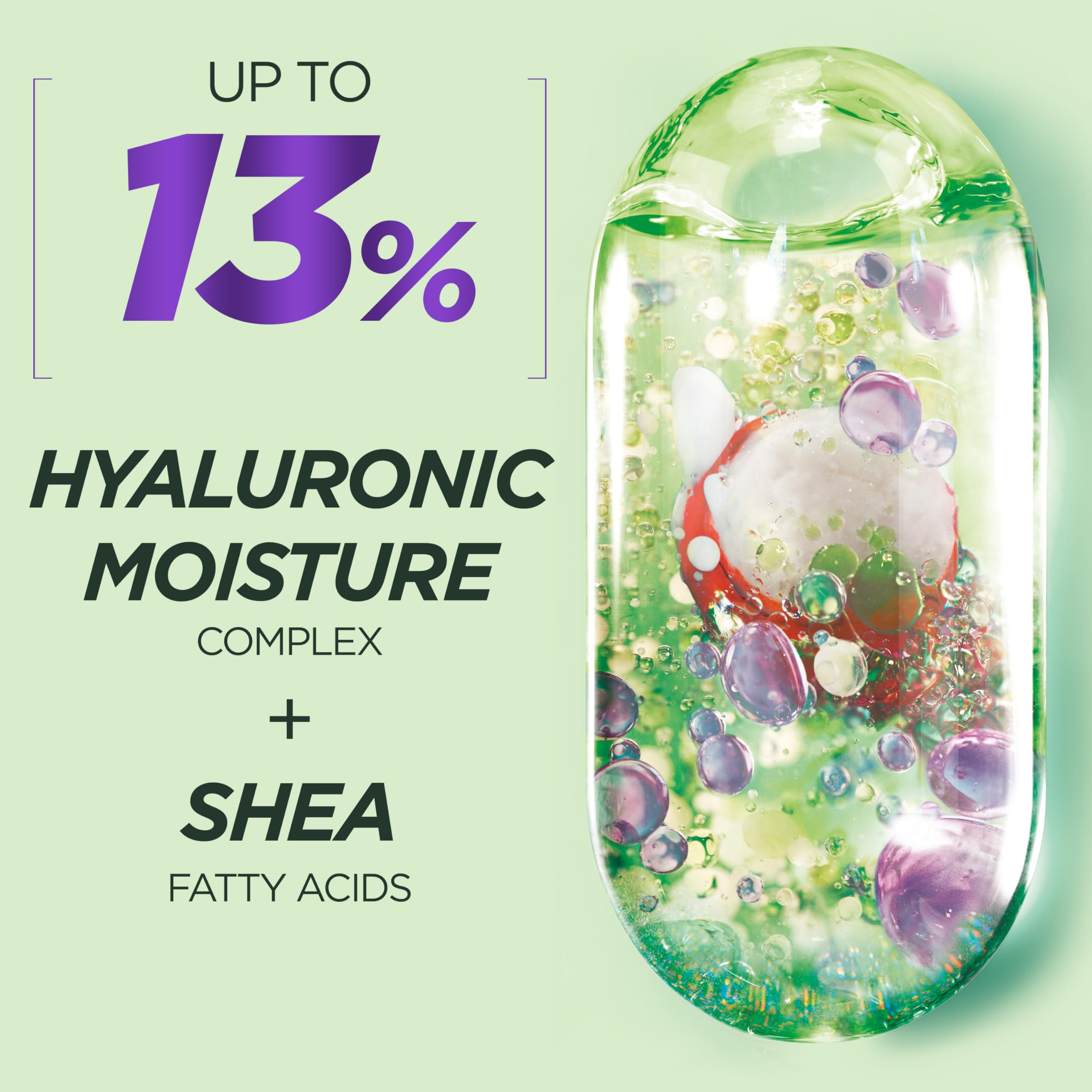 Fórmula suave, libre de sulfatos y siliconas para rizos con Garnier Fructis.