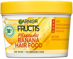 Garnier Fructis Nutritivo Banana, crema para cabello: nutre y suaviza cabellos secos.