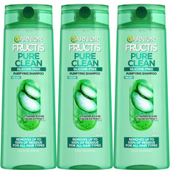 Garnier Fructis Pure Clean champú sin siliconas en envase variado