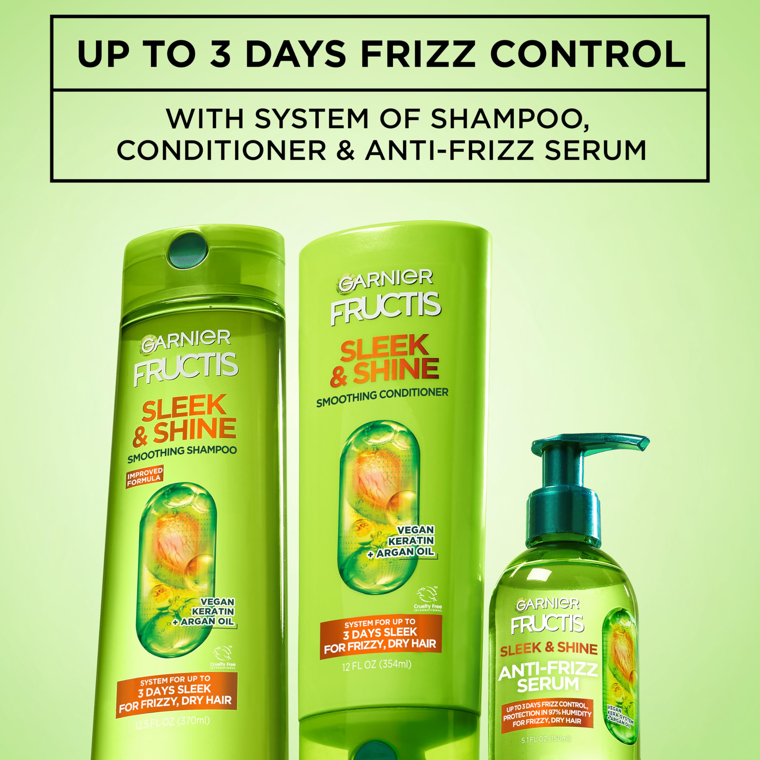 Garnier Fructis Sleek & Shine: formato ligero para viajar