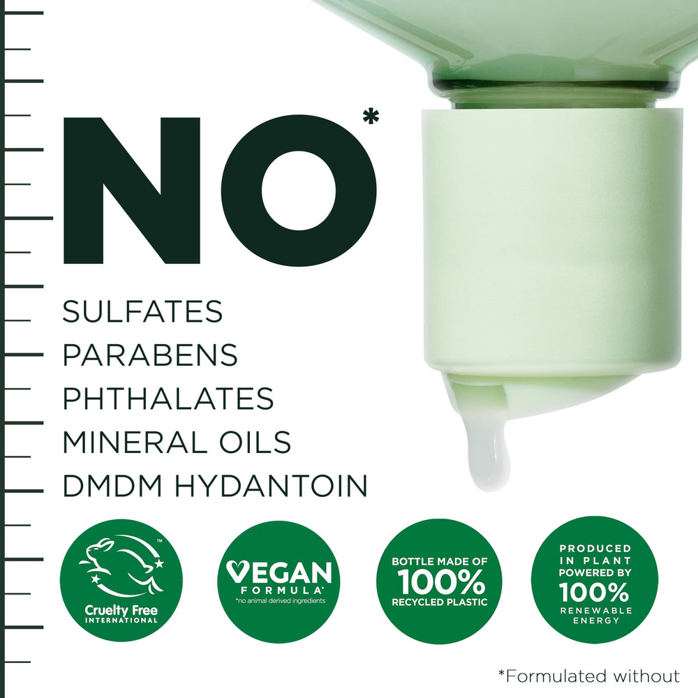 Etiqueta de Garnier Fructis sin sulfatos ni parabenos