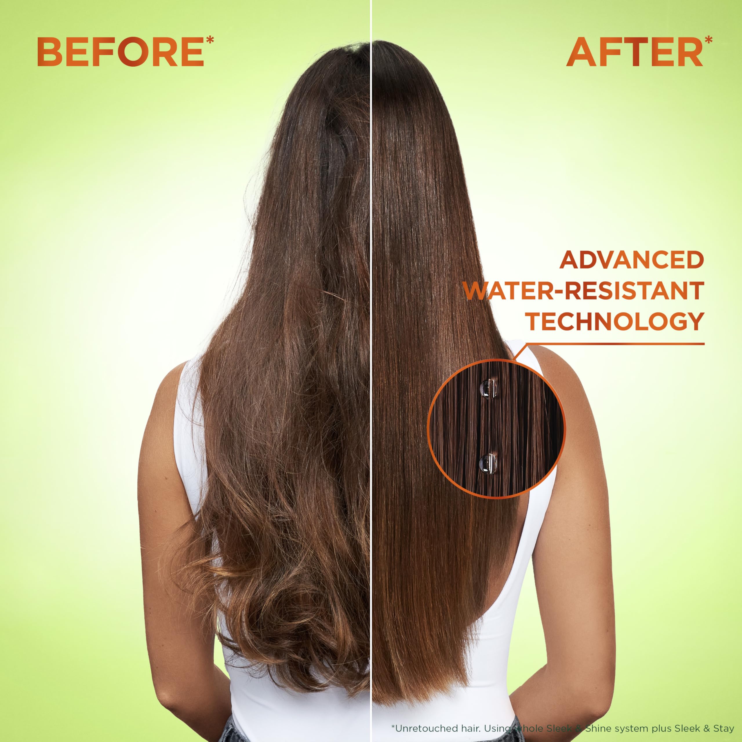 Garnier Fructis Sleek & Shine: aceite de argán para nutrición ligera.