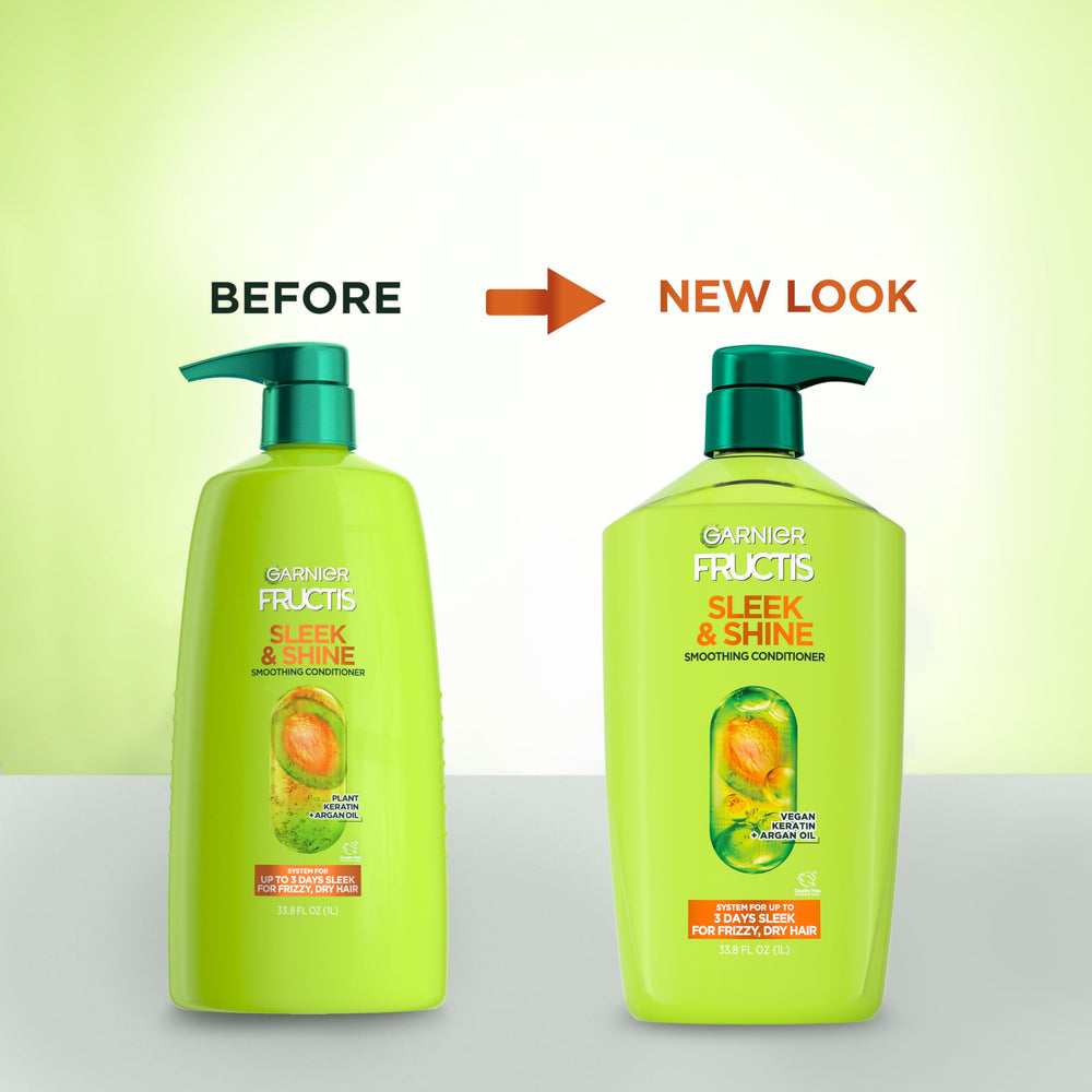 Garnier Fructis Sleek & Shine: resistencia a la humedad y control del frizz.