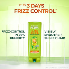 Garnier Fructis Sleek & Shine: keratina vegana con aminoácidos compatibles con el cabello.
