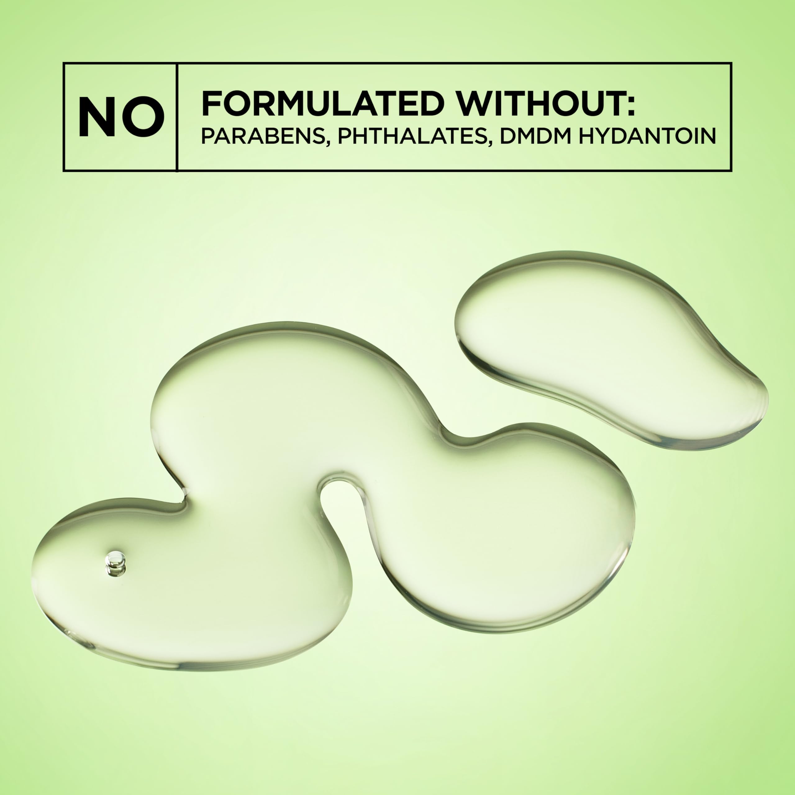 Humidity-ready styling with Garnier serum on hair