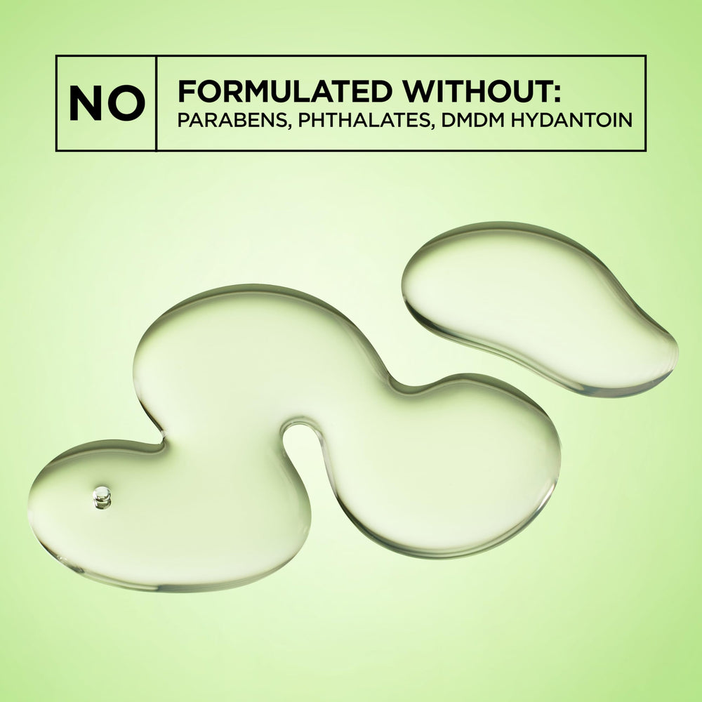 Humidity-ready styling with Garnier serum on hair