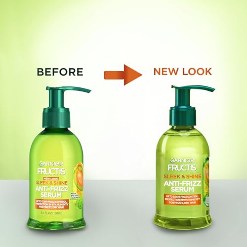 Packaging varies for Garnier Sleek & Shine serum