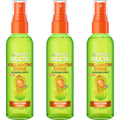 Garnier Fructis Style Brilliantine, brillo sutil en botella para uso diario.