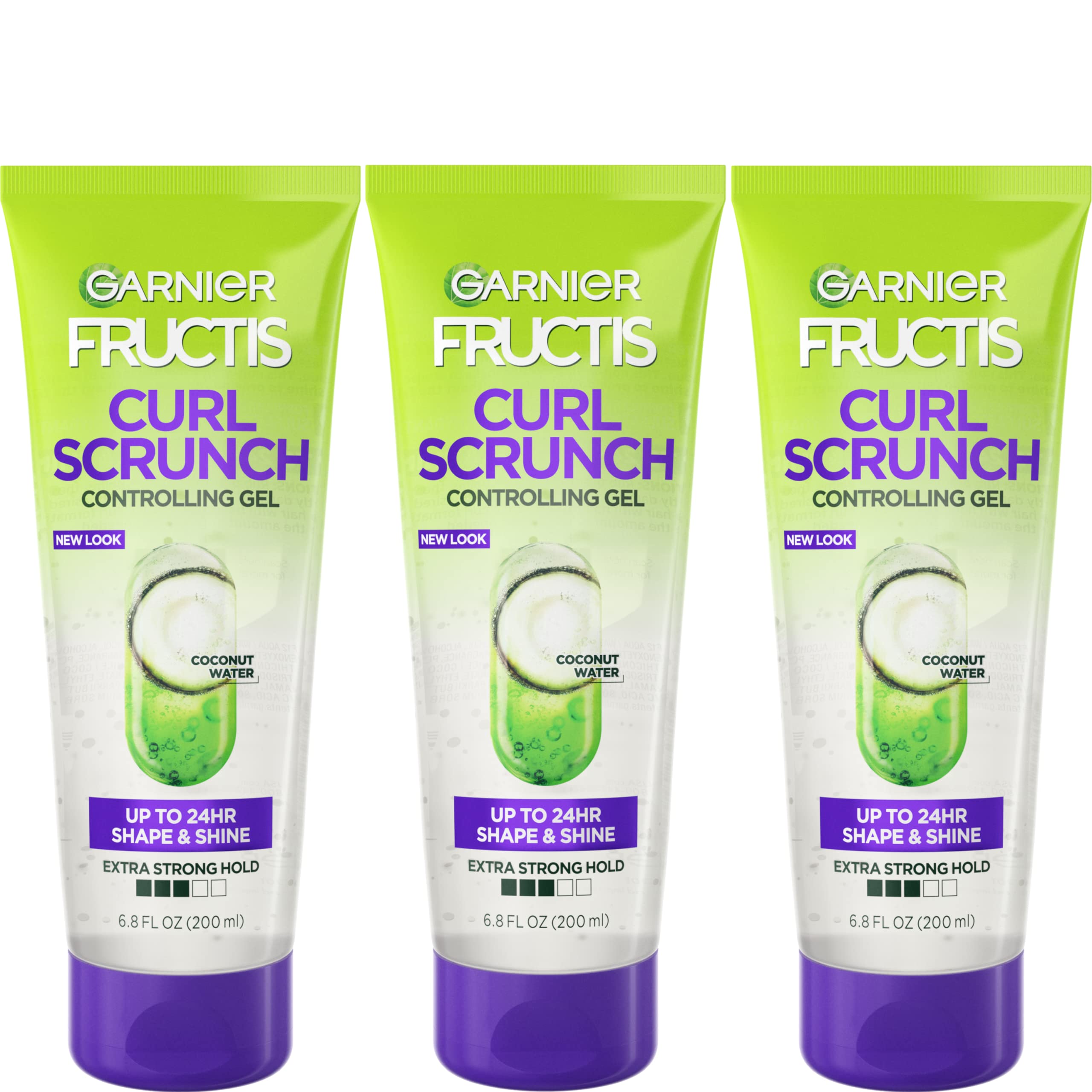 Garnier Fructis Style Curl Scrunch Gel en bote, definición y brillo para rizos