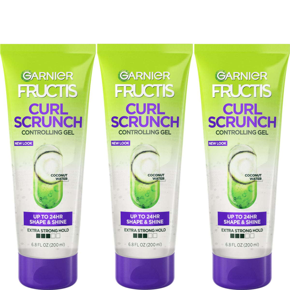 Garnier Fructis Style Curl Scrunch Gel en bote, definición y brillo para rizos
