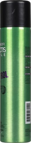 Garnier Fructis Style Full Control holds hair through humidity for lasting style.