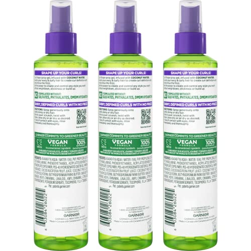 Garnier Fructis Style, gel en spray que aporta brillo y control del frizz.
