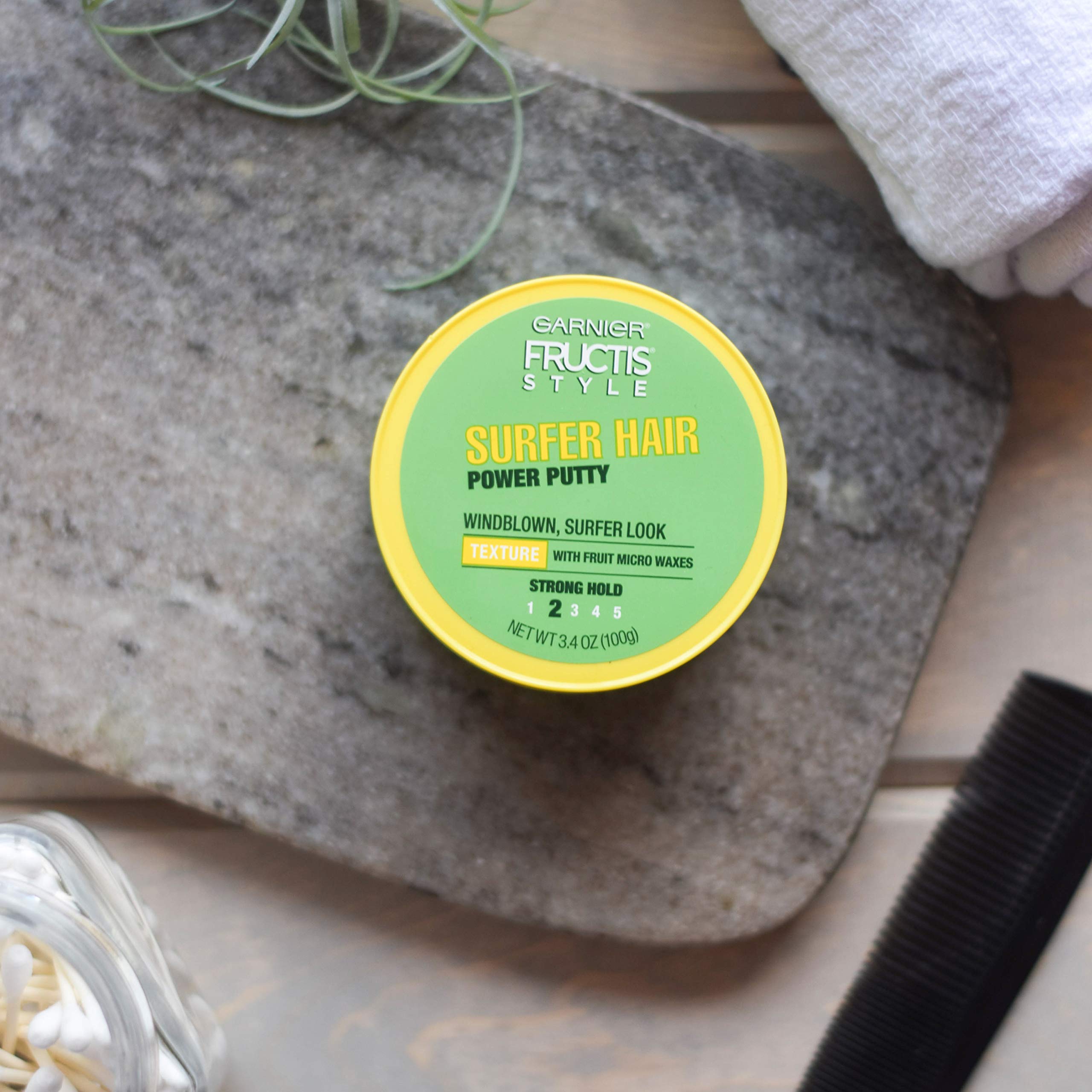 Garnier Fructis Surfer Hair Power Putty acabado sin descamación