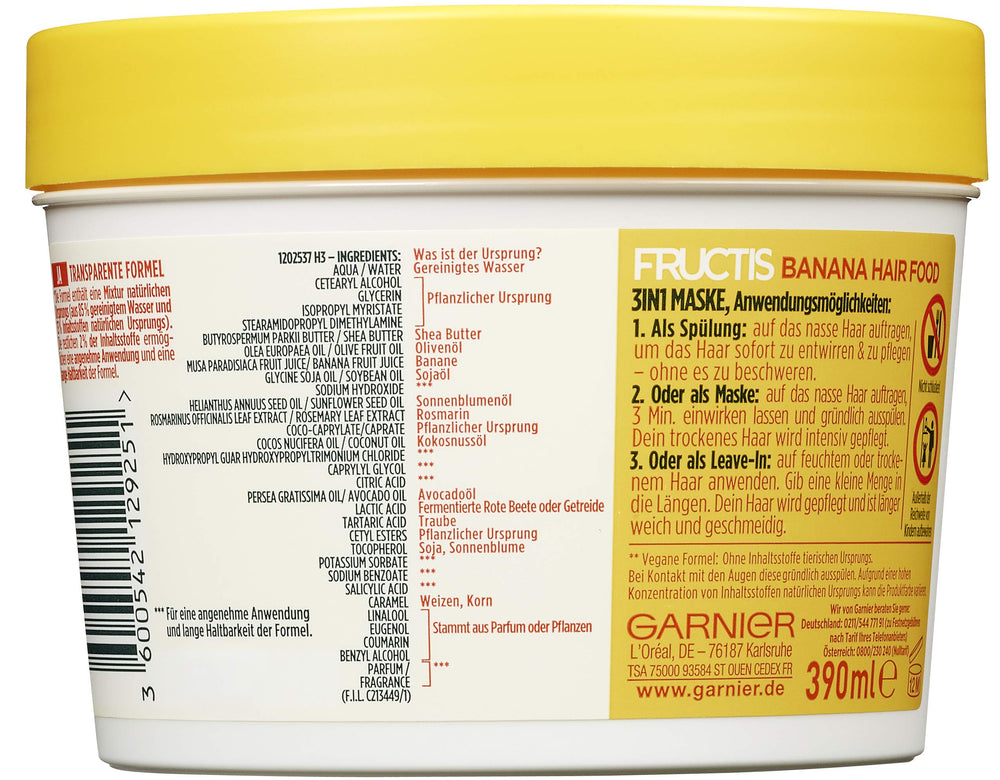 Garnier Fructis Textura Ligera: se absorbe rápido y deja cabello sedoso.