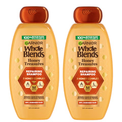 Garnier Honey Treasures Champú reparador en botella para cabello seco