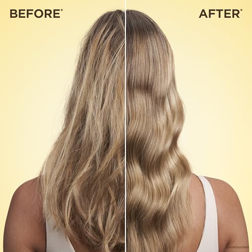 Garnier hair care system with shampoo conditioner and cream.