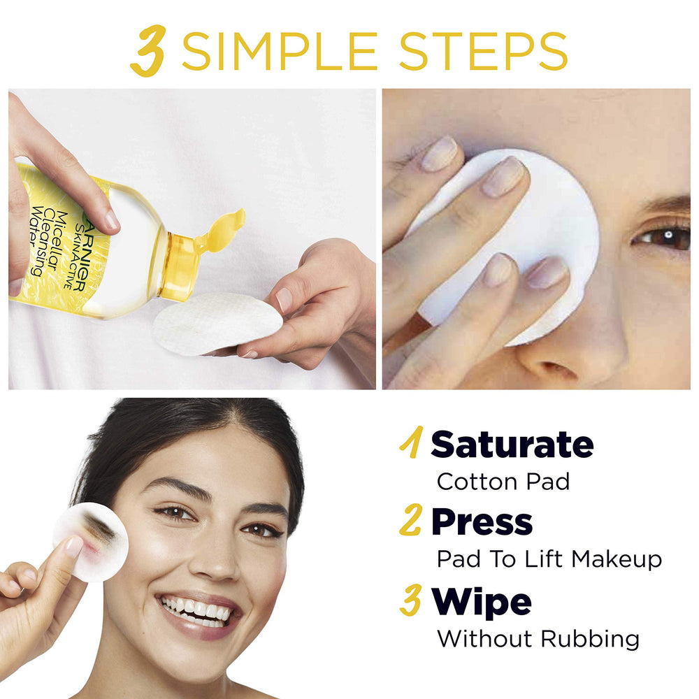 Garnier Micelar Vitamina C, envase dúo, ideal para rutina diaria.