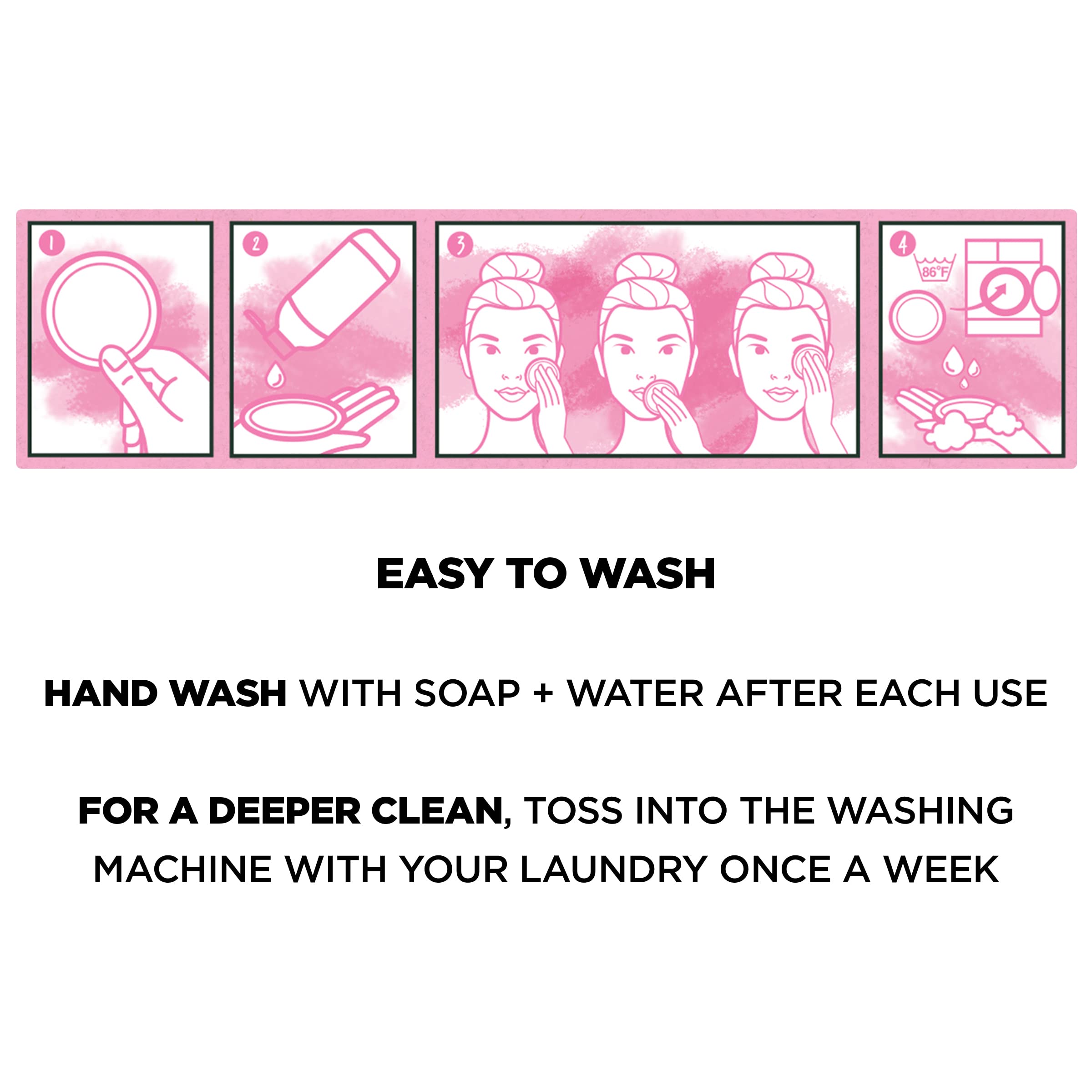 Garnier Micellar Cleansing Eco Pads reusable tool for eco-friendly skincare