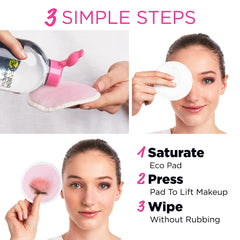 Garnier Micellar Cleansing Eco Pads last up to 1,000 washes to cut disposable waste
