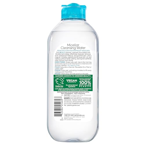 All-in-1 micellar water for quick daily cleansing.