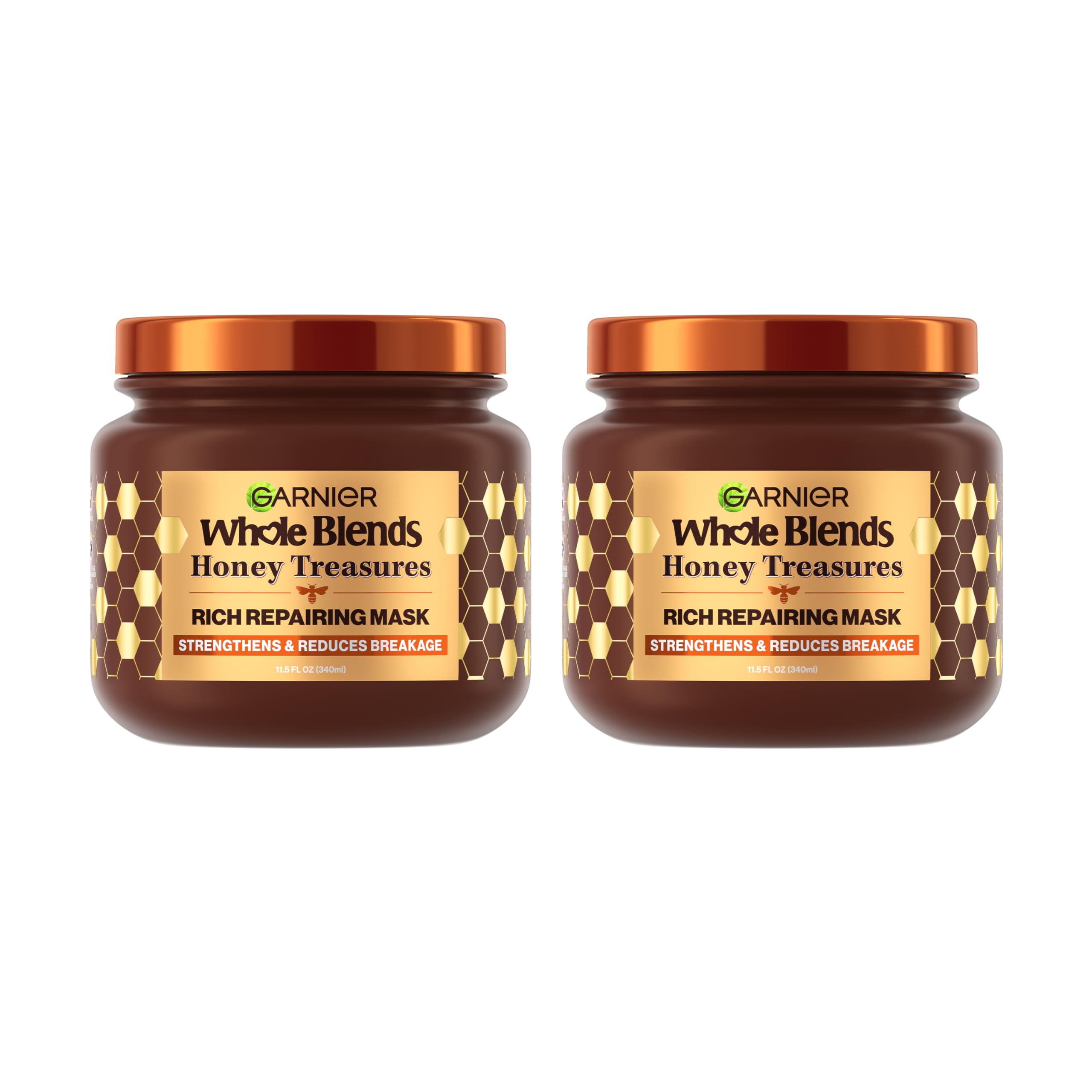 Garnier Miel Tesoro: mascarilla reparadora para cabello seco y dañado.