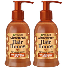 Garnier Miel Tesoro Serum para cabello largo y dañado, reparación visible.