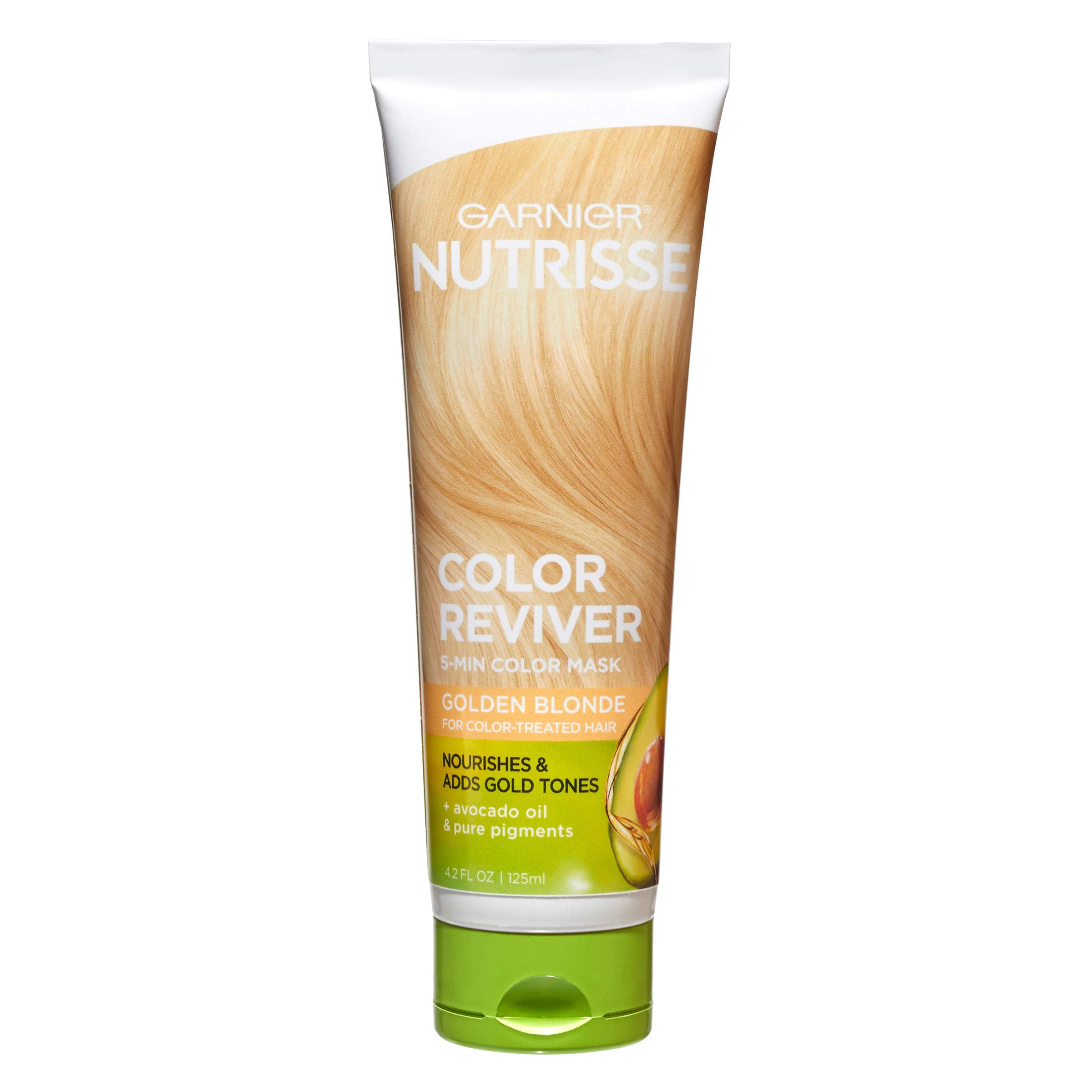 Garnier Nutrisse 5-Minute Nourishing Color Mask packaging showing quick color refresh.