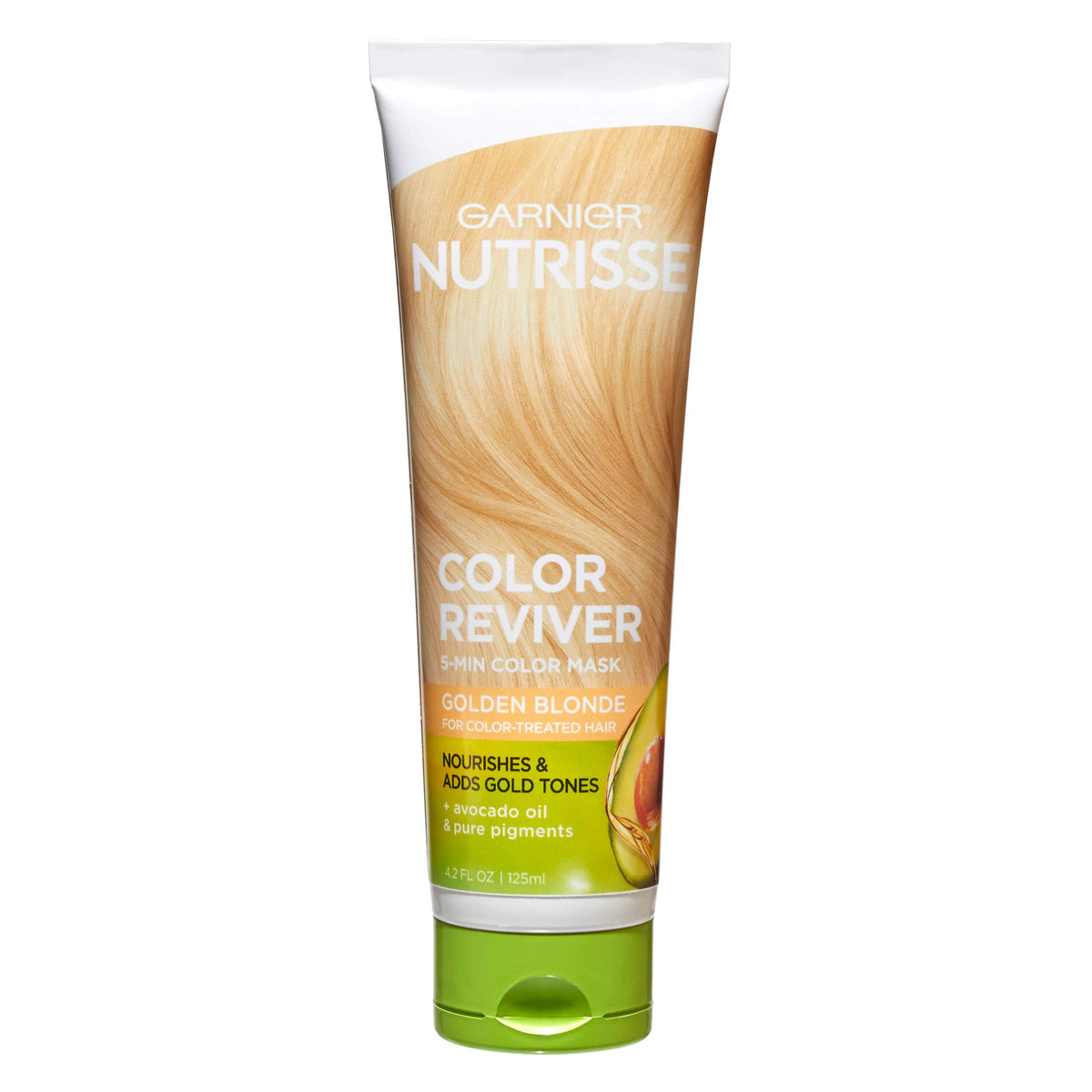 Garnier Nutrisse 5-Minute Nourishing Color Mask packaging showing quick color refresh.