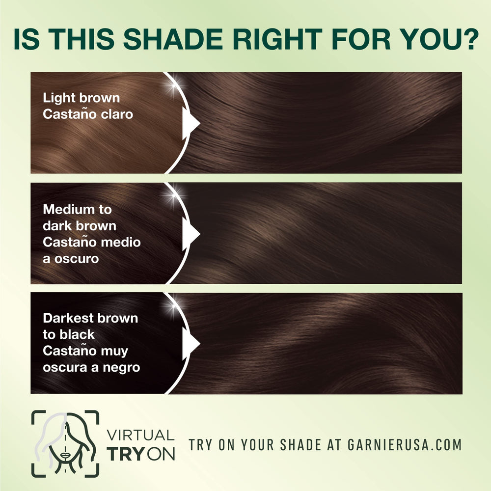 Garnier Nutrisse after-color conditioner seals color and adds shine.