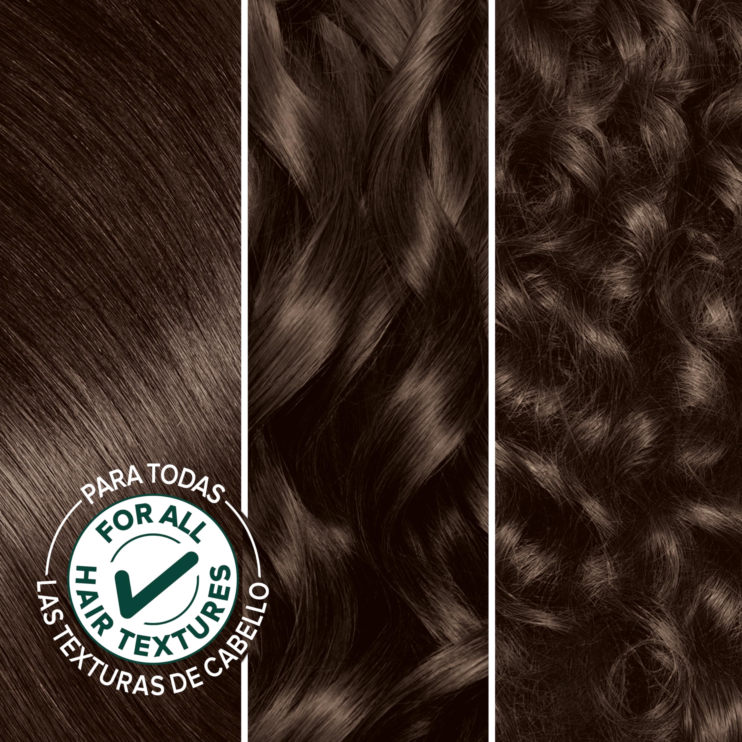 Garnier Nutrisse applying color on dry hair for simple at-home routine