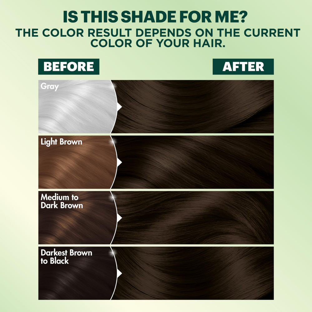 Garnier Nutrisse oils blend label highlights nourishing fruit oils.