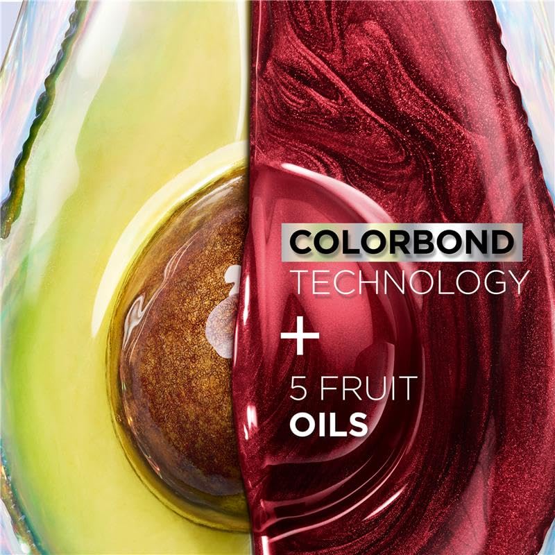 Garnier Nutrisse non-drip cream texture during hair color application