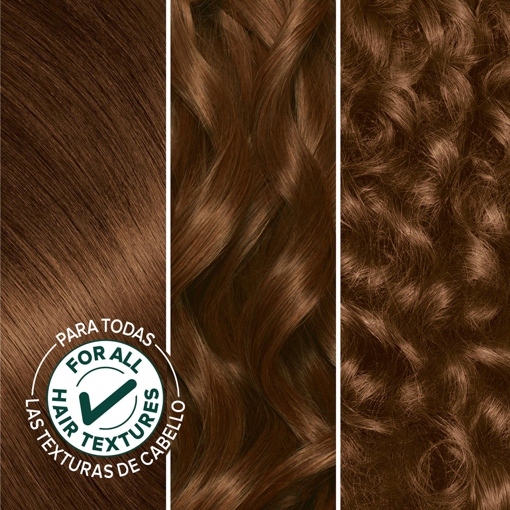 Garnier Nutrisse Ultra Creme hair appears 2x shinier after color