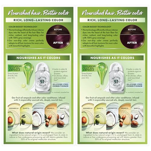 Garnier Nutrisse Ultra Creme colorant bottle ready to mix for rich color