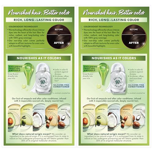 Garnier Nutrisse Ultra Creme colorant bottle ready to mix