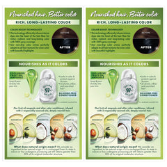 Garnier Nutrisse Ultra Creme dry hair application for precise at-home color.
