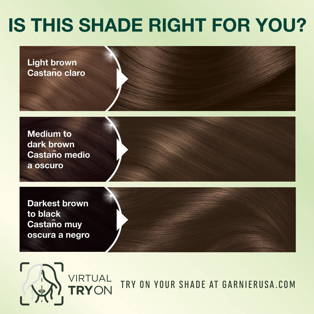 Garnier Nutrisse Ultra Creme instruction leaflet guiding easy steps.