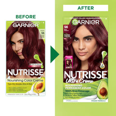 Garnier Nutrisse Ultra Creme oil ampoule snap for nourishing color infusion