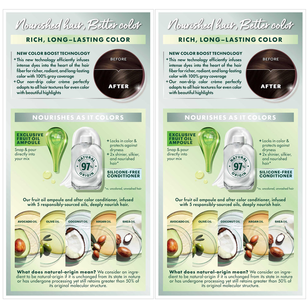 Garnier Nutrisse Ultra Creme nourishing oil ampoule included