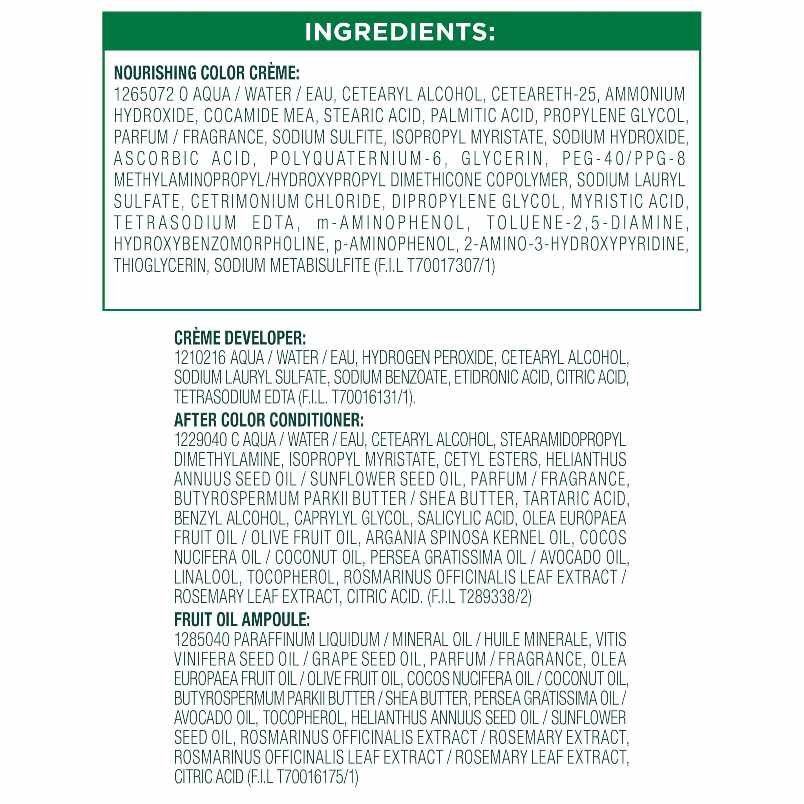 Garnier Nutrisse Ultra Crème adds shine and silkiness after coloring