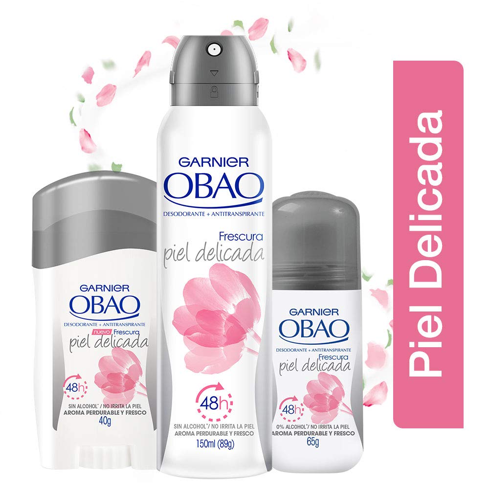 Garnier Obao Roll-On Cierre: tapa práctica para viaje.
