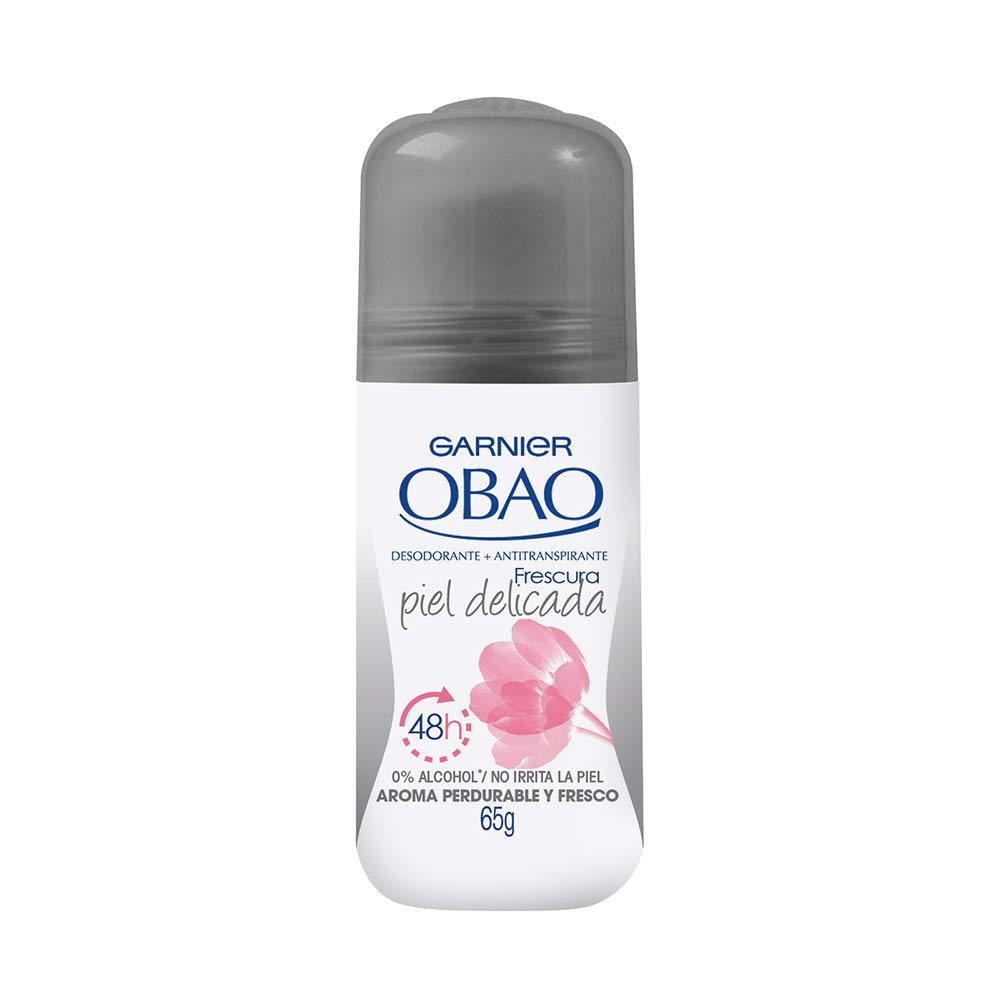 Garnier Obao Roll-On Piel Delicada: botella para uso diario suave.