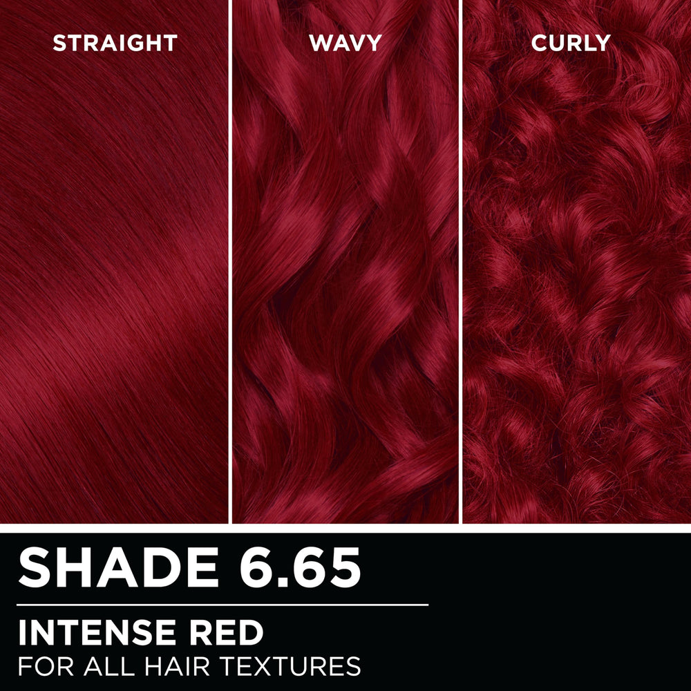 Garnier Olia colorant and developer mix for rich shade results