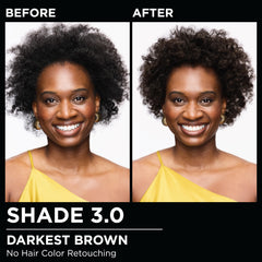 Garnier Olia colorant tube delivers oil-powered pigment for deep color.