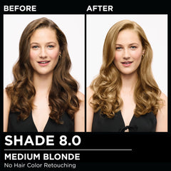 Garnier Olia colorant tube for oil powered color application delivering even pigment.