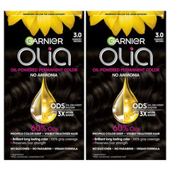 Garnier Olia developer bottle for smooth, even color application.