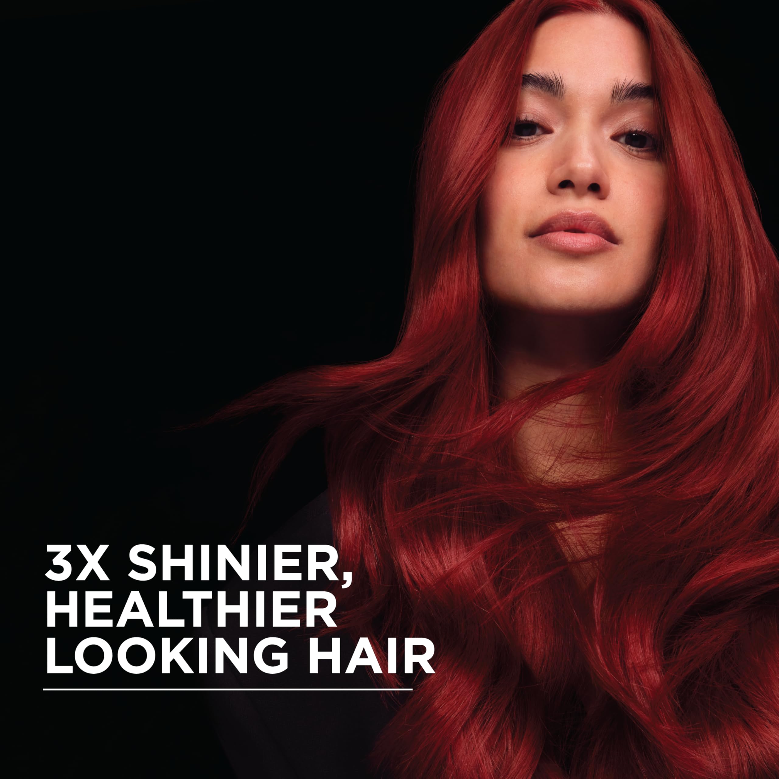 Garnier Olia glossy finish after rinse and condition